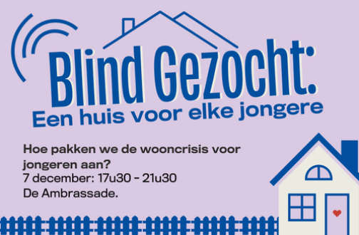 Blind Gezocht Event CARD